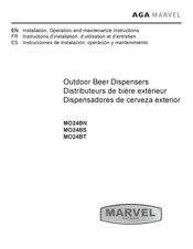 AGA MARVEL MO24BTS2RS Instrucciones De Instalación, Operación Y Mantenimiento