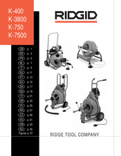 RIDGID K-400AF Instrucciones De Uso