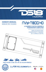 DS18 NVY-T800.4D Manual Del Usuario