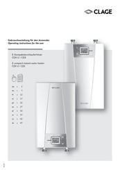 clage CEX 9 CX2 Instrucciones De Operación