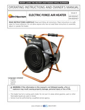 MrHeater MH360FAET Instrucciones De Uso Y Manual Del Usuario