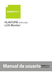 HANNspree HL407UPB Manual De Usuario