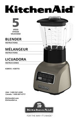 KitchenAid KSB655CA Manual De Instrucciones