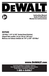 DeWalt DCF500 Manual De Instrucciones