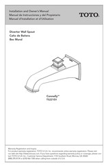 Toto Connelly TS221EV Manual De Instrucciones Y Del Propietario