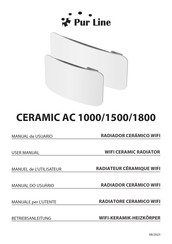 Pur Line CERAMIC AC 1500 Manual De Usuario