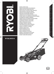 Ryobi RY36LMX51A-160 Traducción De Las Instrucciones Originales