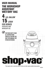 Shop-Vac ESS Serie Manual Del Usuario