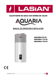 LASIAN AQUARIA 80 S2 Manual De Operación E Instalación