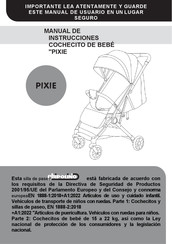 Chipolino PIXIE Manual De Instrucciones