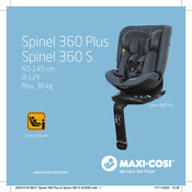 Maxi-Cosi Spinel 360 S Manual Del Usuario