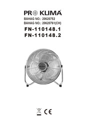 ProKlima FN-110148.1 Manual De Instrucciones