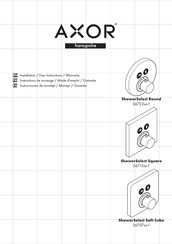 Hansgrohe ShowerSelect Square 36715821 Instrucciones De Montaje / Manejo / Garantía