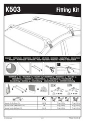 Yakima K503 Instrucciones De Montaje