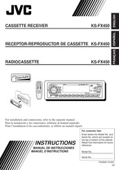 JVC KS-FX450 Manual De Instrucciones