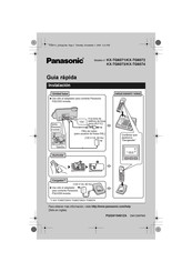 Panasonic KX-TG6071 Guía Rápida