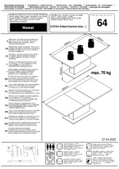 Profijt Meubel Hawai 3127AA Instrucciones De Montaje