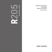 DEEP GAMING R205 Manual De Instrucciones