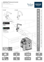 Grohe Blue Professional Connected 31 323 Instrucciones De Instalación