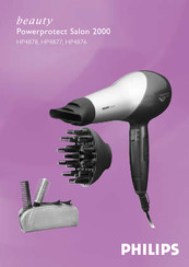 Philips Powerprotect Salon 2000 Manual De Instrucciones