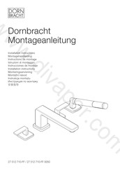 Dornbracht 27 512 710 Serie Instrucciones De Montaje