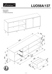 finori LUO56A/137 Instrucciones De Montaje