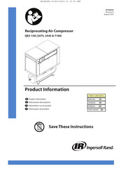 Ingersoll Rand QE5-15A Información Del Producto