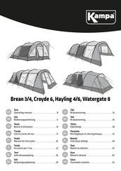 Kampa Brean 3/4 Instrucciones De Uso