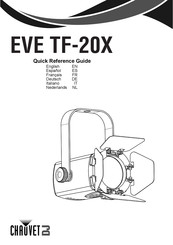 Chauvet DJ EVE TF-20X Guía De Referencia Rápida