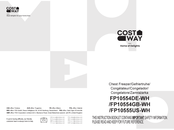 Costway FP10555US-WH Instrucciones De Montaje