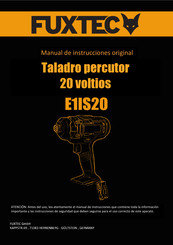 FUXTEC FX-E1IS20 Manual De Instrucciones Original