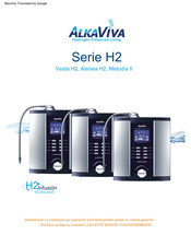 AlkaViva Vesta H2 Manual Del Usuario