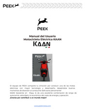 Peek KAAN Manual Del Usuario