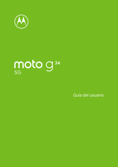 Motorola moto g34 5G Guia Del Usuario