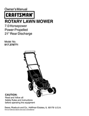 Sears CRAFTSMAN 917.378771 Manual Del Usuario