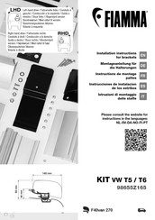 Fiamma 98655Z165 Instrucciones De Instalación