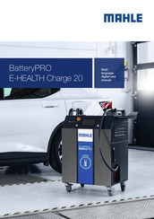 MAHLE BatteryPRO E-HEALTH Charge 20 Manual De Usuario