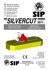 SIP SILVERCUT 300 F A Manual De Usuario