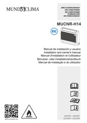 mundoclima MUCNR-H14 Manual De Instalación Y Usuario