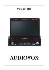 Audiovox VME 9314TS Manual De Instrucciones