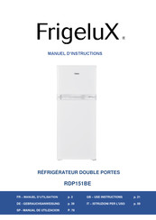 Frigelux RDP151BE Manual De Utilización