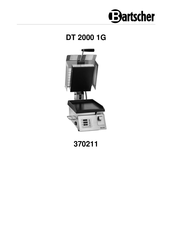 Bartscher DT 2000 1G Manual De Instrucciones