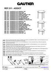 Gautier 200 Instrucciones De Montaje