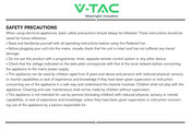 V-TAC VT-4016-3 Manual Del Usuario