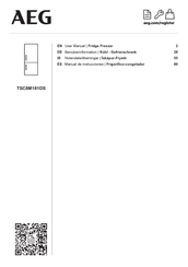 AEG TSC8M181DS Manual De Instrucciones