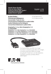 Eaton TRIPP LITE P136-06N-HV-V2 Guia De Inicio Rapido