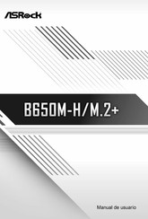 ASROCK B650M-H/M.2+ Manual De Usuario