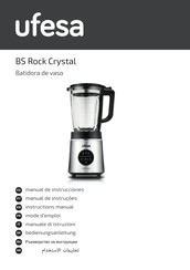 UFESA BS Rock Crystal 70205733 Manual De Instrucciones