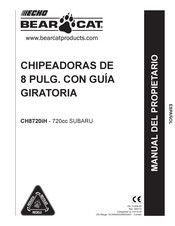 Echo Bear Cat CH8720iH Manual Del Propietário