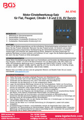 Bgs Technic 8740 Manual De Instrucciones